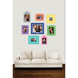 Sticker Frame Multi Colour